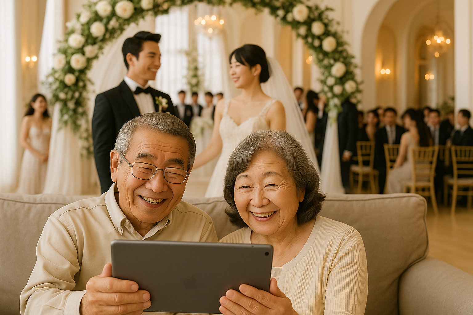 Wedding live streaming